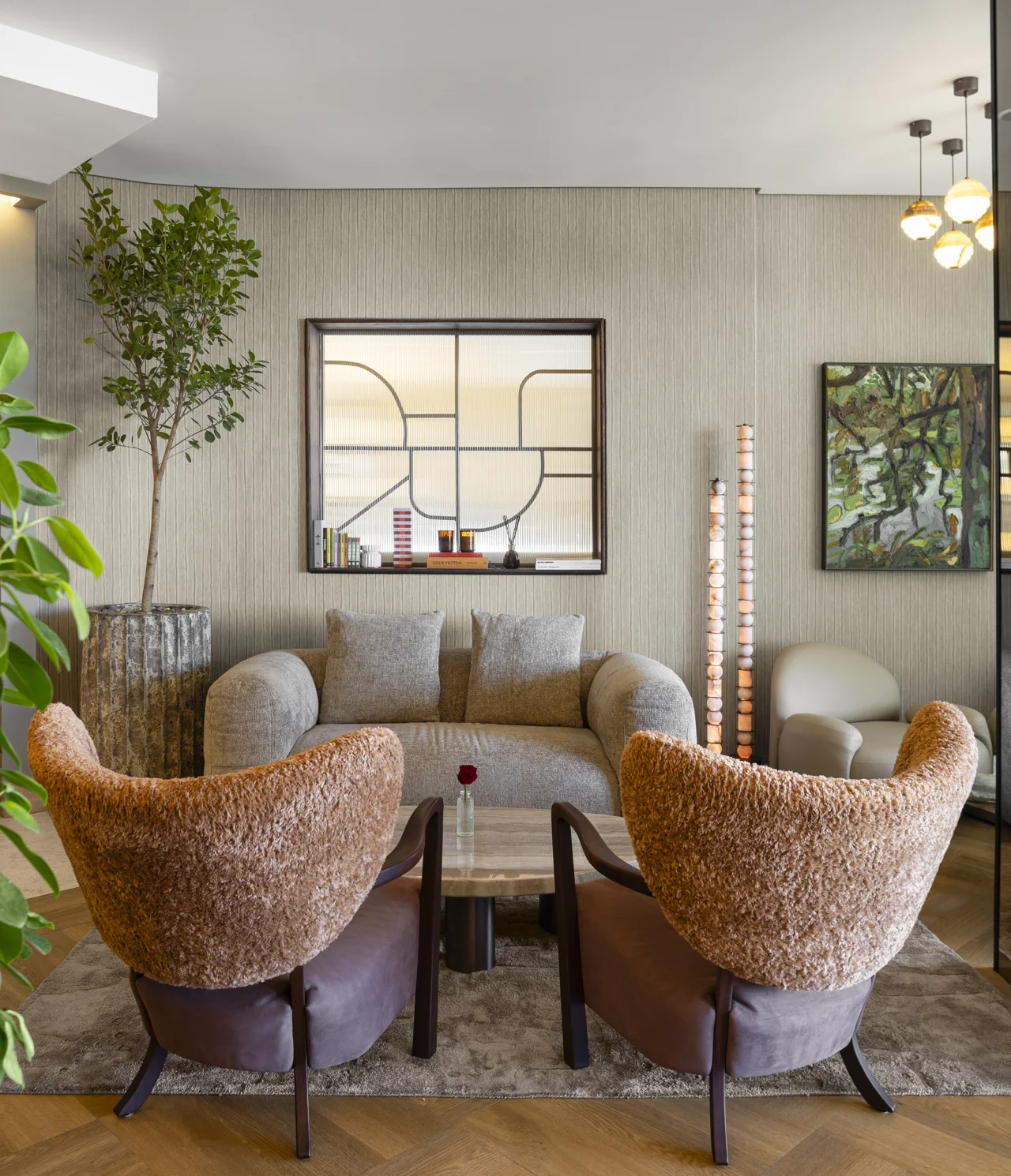 Completed interiors · 7