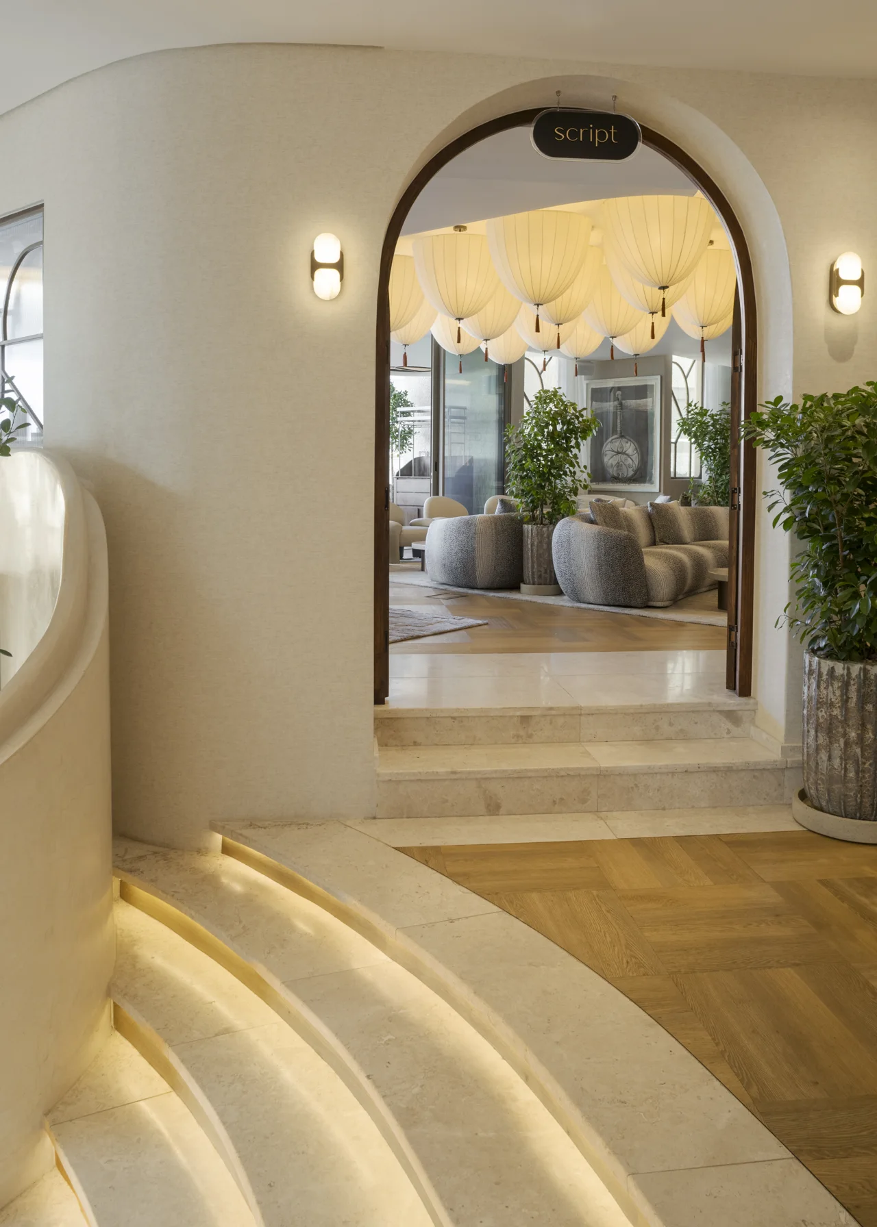 Completed interiors · 10