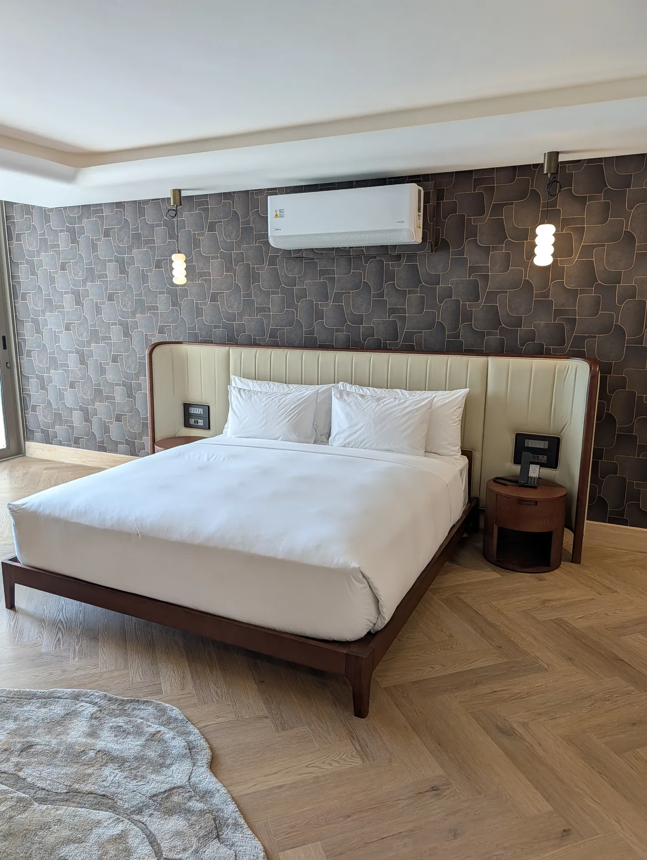 Completed guest room